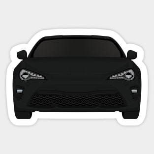 GT86 Black Sticker